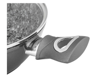 Altom Valdinox Grand rondel 26cm 2,6l. z pokrywą szklaną - 1580502 - zdjęcie 4